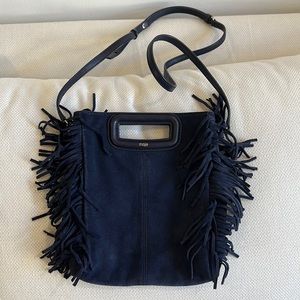 Maje fringe M bag